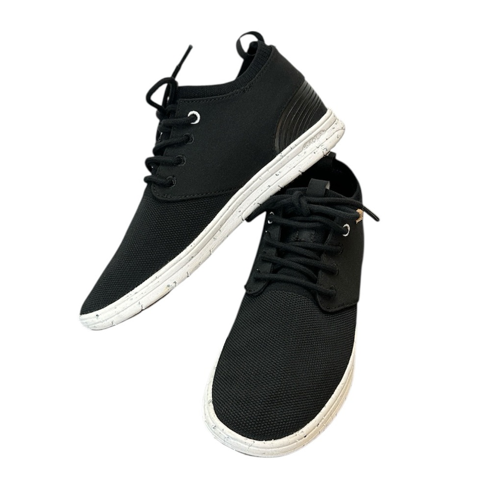 Saola Semnoz III Black Lace Up‎ Sneakers 7 Breathable Stretch Lightweight